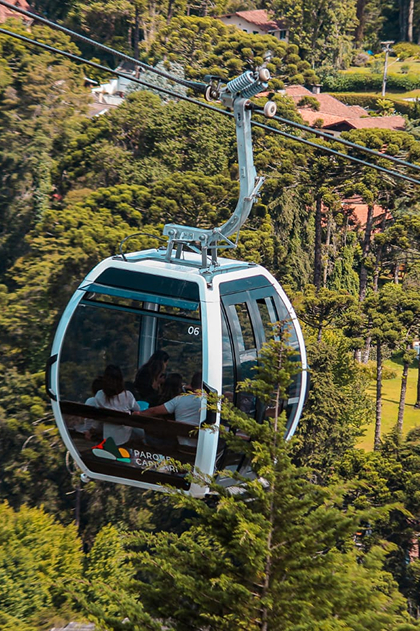 Teleférico em Campos do Jordão